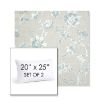 Picture of Ariana Dew | Set of 2 | 20" X 25" Sunbrella Outdoor Throw Pillows with Premium Inserts