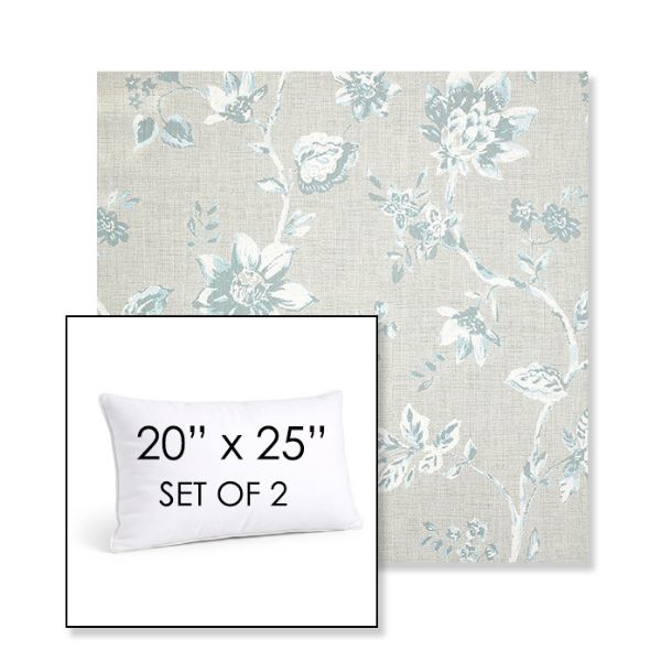 Picture of Ariana Dew | Set of 2 | 20" X 25" Sunbrella Outdoor Throw Pillows with Premium Inserts