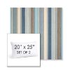 Picture of Ascend Spa | Set of 2 | 20" X 25" Sunbrella Outdoor Throw Pillows with Premium Inserts