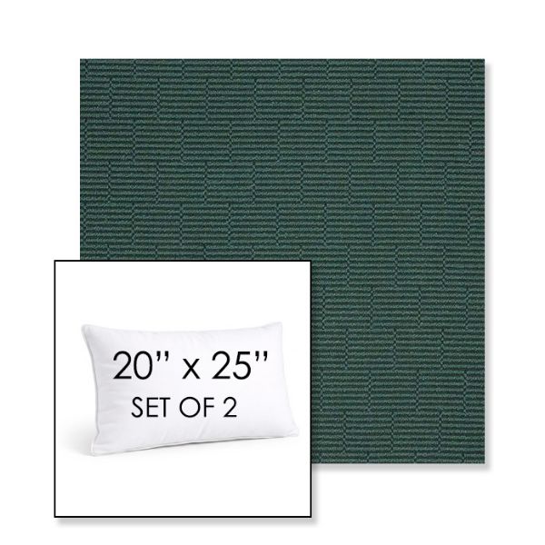 Picture of Boardwalk Coaster | Set of 2 | 20" X 25" Sunbrella Outdoor Throw Pillows with Premium Inserts