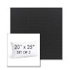 Picture of Canvas Black | Set of 2 | 20" X 25" Sunbrella Outdoor Throw Pillows with Premium Inserts