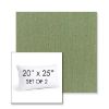 Picture of Canvas Fern | Set of 2 | 20" X 25" Sunbrella Outdoor Throw Pillows with Premium Inserts