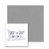 Picture of Canvas Lead Chine | Set of 2 | 20" X 25" Sunbrella Outdoor Throw Pillows with Premium Inserts