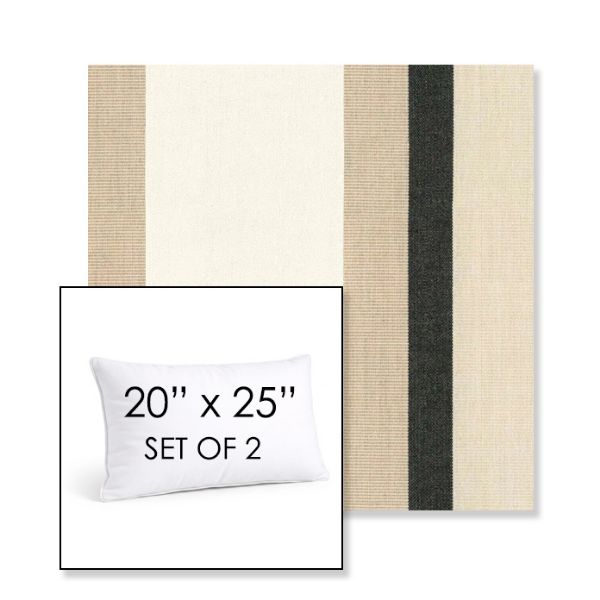 Picture of Canyon Verdon | Set of 2 | 20" X 25" Sunbrella Outdoor Throw Pillows with Premium Inserts
