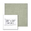 Picture of Cast Oasis | Set of 2 | 20" X 25" Sunbrella Outdoor Throw Pillows with Premium Inserts
