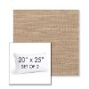 Picture of Charmer Limestone | Set of 2 | 20" X 25" Sunbrella Outdoor Throw Pillows with Premium Inserts