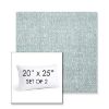 Picture of Chartres Opal | Set of 2 | 20" X 25" Sunbrella Outdoor Throw Pillows with Premium Inserts