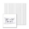 Picture of Compose Linen | Set of 2 | 20" X 25" Sunbrella Outdoor Throw Pillows with Premium Inserts