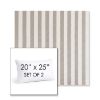Picture of Costa Nickel | Set of 2 | 20" X 25" Sunbrella Outdoor Throw Pillows with Premium Inserts