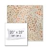 Picture of Flora Sunset | Set of 2 | 20" X 25" Sunbrella Outdoor Throw Pillows with Premium Inserts