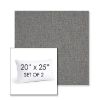 Picture of Heritage Slate | Set of 2 | 20" X 25" Sunbrella Outdoor Throw Pillows with Premium Inserts