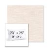Picture of Litchfield Eggshell | Set of 2 | 20" X 25" Sunbrella Outdoor Throw Pillows with Premium Inserts