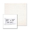 Picture of Litchfield Snow | Set of 2 | 20" X 25" Sunbrella Outdoor Throw Pillows with Premium Inserts