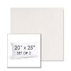 Picture of Nova Parchment | Set of 2 | 20" X 25" Sunbrella Outdoor Throw Pillows with Premium Inserts