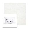 Picture of Platform Salt | Set of 2 | 20" X 25" Sunbrella Outdoor Throw Pillows with Premium Inserts