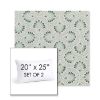 Picture of Plume Spring | Set of 2 | 20" X 25" Sunbrella Outdoor Throw Pillows with Premium Inserts