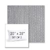 Picture of Posh Graphite | Set of 2 | 20" X 25" Sunbrella Outdoor Throw Pillows with Premium Inserts