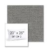 Picture of Ritsy Fog | Set of 2 | 20" X 25" Sunbrella Outdoor Throw Pillows with Premium Inserts
