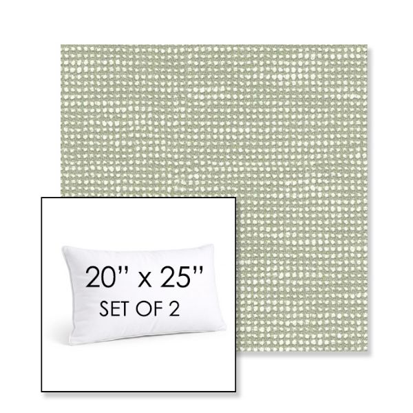 Picture of Slow Spirea | Set of 2 | 20" X 25" Sunbrella Outdoor Throw Pillows with Premium Inserts