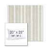 Picture of Tranquil Sage | Set of 2 | 20" X 25" Sunbrella Outdoor Throw Pillows with Premium Inserts