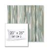 Picture of Transformation Moss | Set of 2 | 20" X 25" Sunbrella Outdoor Throw Pillows with Premium Inserts