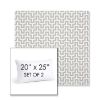 Picture of Underline Dove | Set of 2 | 20" X 25" Sunbrella Outdoor Throw Pillows with Premium Inserts
