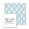 Picture of Voyage Breeze | Set of 2 | 20" X 25" Sunbrella Outdoor Throw Pillows with Premium Inserts