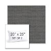 Picture of Wadi Steel | Set of 2 | 20" X 25" Sunbrella Outdoor Throw Pillows with Premium Inserts
