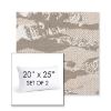 Picture of Yama Fuji | Set of 2 | 20" X 25" Sunbrella Outdoor Throw Pillows with Premium Inserts