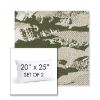 Picture of Yama Tanada | Set of 2 | 20" X 25" Sunbrella Outdoor Throw Pillows with Premium Inserts