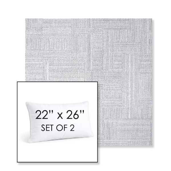 Picture of Boro Elegance | Set of 2 | 22" X 26" Sunbrella Outdoor Throw Pillows with Premium Inserts