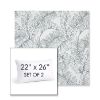 Picture of Calm Laurel | Set of 2 | 22" X 26" Sunbrella Outdoor Throw Pillows with Premium Inserts