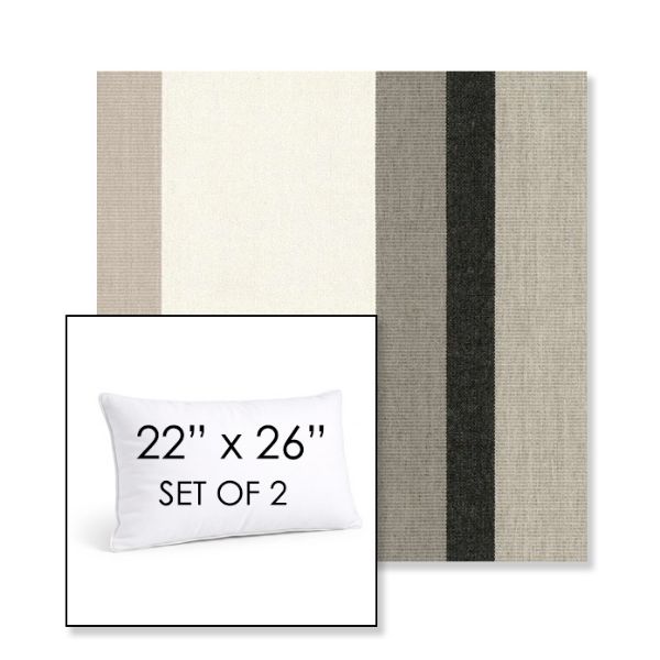 Picture of Canyon Tenaya | Set of 2 | 22" X 26" Sunbrella Outdoor Throw Pillows with Premium Inserts