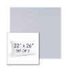 Picture of Exhale Sky | Set of 2 | 22" X 26" Sunbrella Outdoor Throw Pillows with Premium Inserts