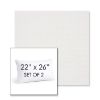 Picture of Linville Snow | Set of 2 | 22" X 26" Sunbrella Outdoor Throw Pillows with Premium Inserts