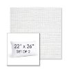 Picture of Piazza White | Set of 2 | 22" X 26" Sunbrella Outdoor Throw Pillows with Premium Inserts