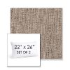 Picture of Poros Rattan | Set of 2 | 22" X 26" Sunbrella Outdoor Throw Pillows with Premium Inserts