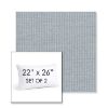 Picture of Replay Mist | Set of 2 | 22" X 26" Sunbrella Outdoor Throw Pillows with Premium Inserts