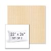 Picture of Replay Straw | Set of 2 | 22" X 26" Sunbrella Outdoor Throw Pillows with Premium Inserts