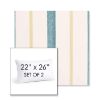 Picture of Revival Lake | Set of 2 | 22" X 26" Sunbrella Outdoor Throw Pillows with Premium Inserts