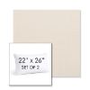 Picture of Ritsy Pearl | Set of 2 | 22" X 26" Sunbrella Outdoor Throw Pillows with Premium Inserts