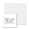 Picture of Ritsy Salt | Set of 2 | 22" X 26" Sunbrella Outdoor Throw Pillows with Premium Inserts