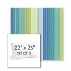 Picture of Seville Seaside | Set of 2 | 22" X 26" Sunbrella Outdoor Throw Pillows with Premium Inserts