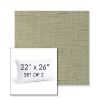 Picture of Willa Moss | Set of 2 | 22" X 26" Sunbrella Outdoor Throw Pillows with Premium Inserts