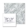 Picture of Calm Laurel | Set of 2 | 24" X 26" Sunbrella Outdoor Throw Pillows with Premium Inserts