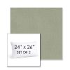 Picture of Canvas Seasalt | Set of 2 | 24" X 26" Sunbrella Outdoor Throw Pillows with Premium Inserts