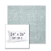 Picture of Chartres Opal | Set of 2 | 24" X 26" Sunbrella Outdoor Throw Pillows with Premium Inserts