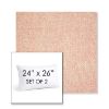 Picture of Chartres Rose | Set of 2 | 24" X 26" Sunbrella Outdoor Throw Pillows with Premium Inserts
