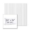 Picture of Compose Linen | Set of 2 | 24" X 26" Sunbrella Outdoor Throw Pillows with Premium Inserts