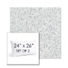 Picture of Exquisite Mist | Set of 2 | 24" X 26" Sunbrella Outdoor Throw Pillows with Premium Inserts